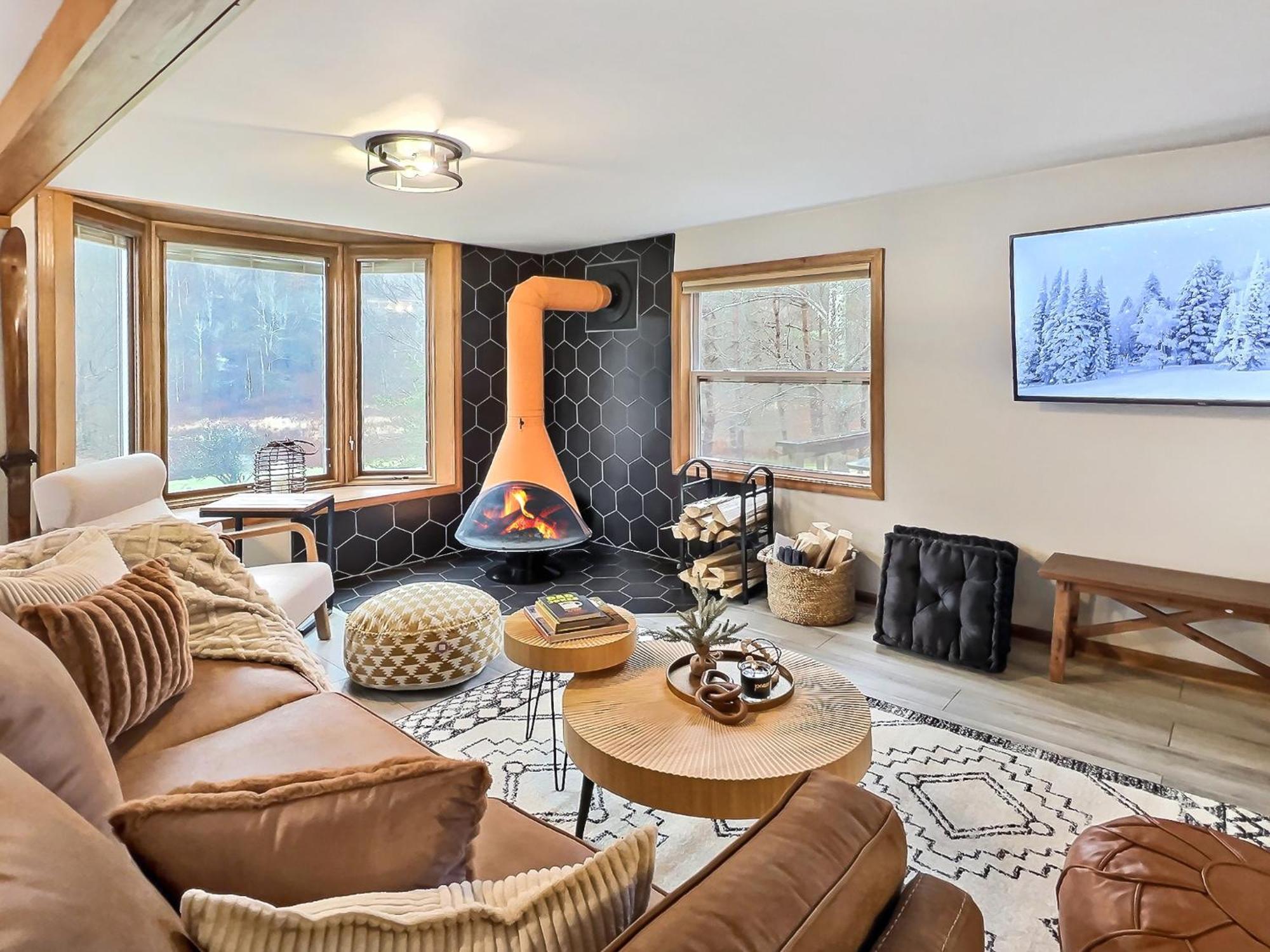 Maples Retreat - 2 Acres - Fireplace Ellicottville Bagian luar foto